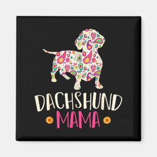 Wiener Mom Wiener Hund Vintage Dachshund Magnet
