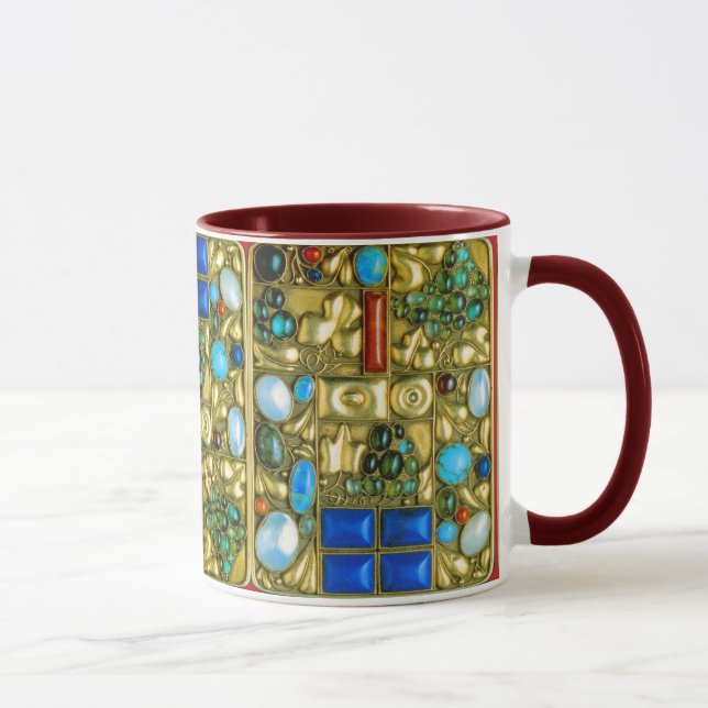 Wiener Opulenz im essionistischen Stil Tasse (Rechts)