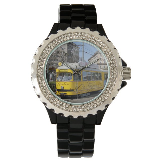 Wiener Ringbahn Armbanduhr (Vorderseite)