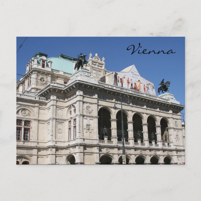 Wiener Staat Postkarte (Vorderseite)