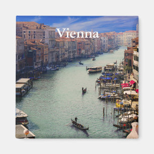 Wiener Vintage-Reise-Tourismus Magnet