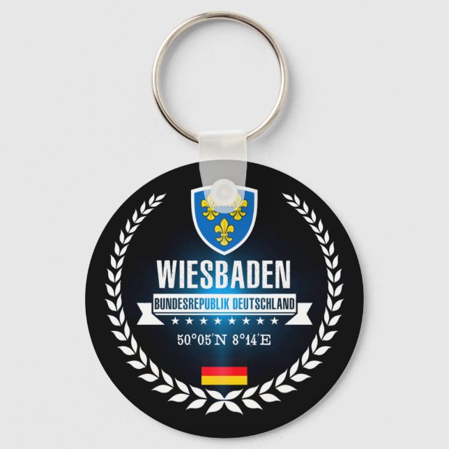 Wiesbaden Schlüsselanhänger (Vorderseite)