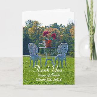 Wiese der Liebe Hochzeit Dankeschön Karte