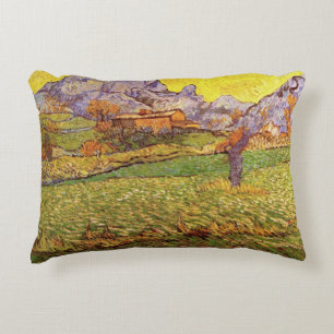 Wiese in den Bergen von Vincent van Gogh Zierkissen