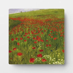 Wiese mit Poppies (1896) Merse Pál Szinyei Fotoplatte