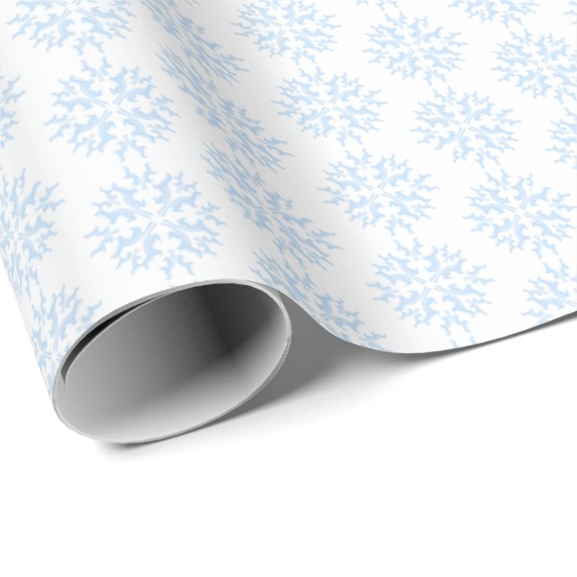 Wiesel-Schneeflocken-Geschenkpapier Geschenkpapier (Rolleneckpunkt)