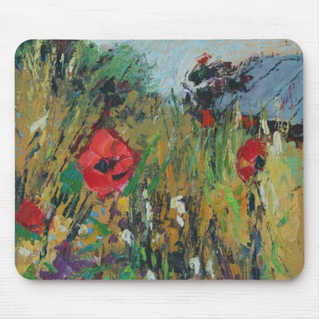 Wiesen-Blumen 2012 Mousepad (Vorne)