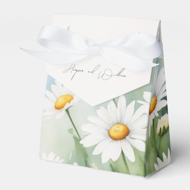 Wiesen-Hochzeit Geschenkschachtel (Vorderseite)