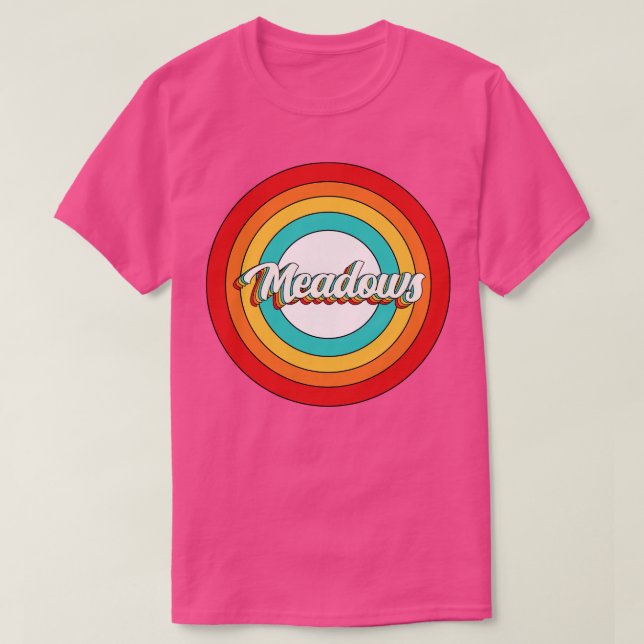 Wiesen Shirt Vintag Meadows Circle (Design vorne)