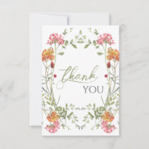 Wiesenblumen Aquarell Baby Shower