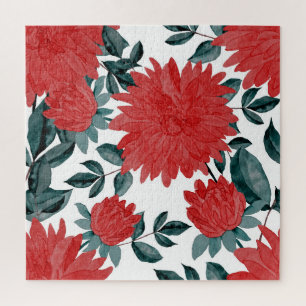 Wiesenblumen: Vintage-Wasserfarbene Nahtlose Muste