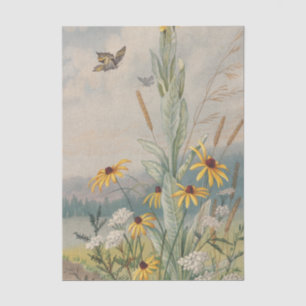 Wiesenblumen von Louis Prang Seidenpapier