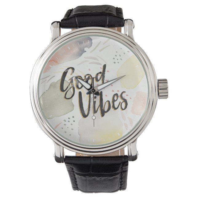 Wiesenbrise III | Good Vibes Armbanduhr (Vorderseite)