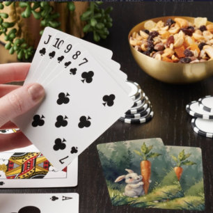Wiesenhasenträume: Whimsical Spielkarten