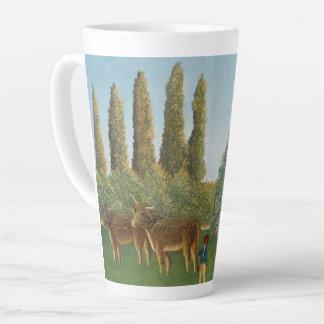 Wiesenland (Die Weide), Henri Rousseau, 1910 Milchtasse