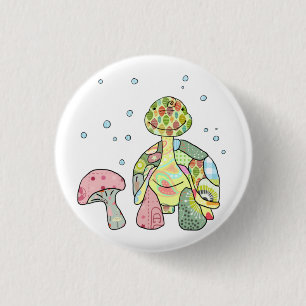 Wiesenschildkröte Button