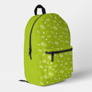 Wiesenstern Gänseblümchen Blumen Bedruckter Rucksack