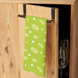 Wiesenstern Gänseblümchen Blumen Geschirrtuch