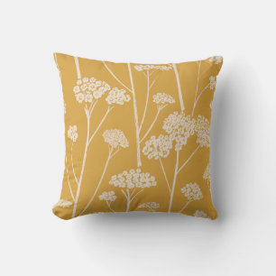 Wiesenstille Ocker Gold Röte Beige Kissen