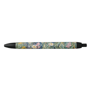Wiesenweiher: Pastellfarben-Wildblumen Kugelschreiber