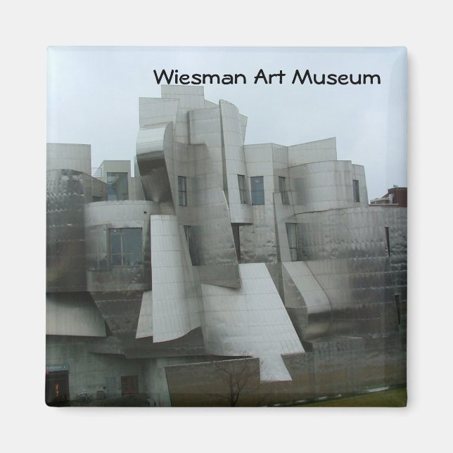Wiesman Kunstmuseum Magnet (Vorne)