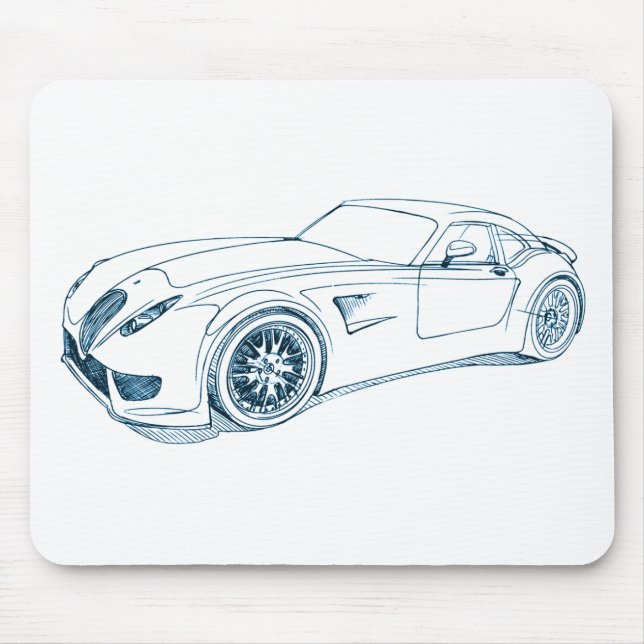 Wiesmann GT MF5 2008 Mousepad (Vorne)