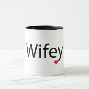 Wifey - Black 11 oz Combo Mug