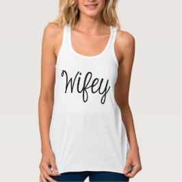 Wifey Bride Niedlich Tank