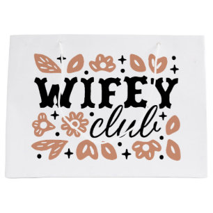 Wifey Club Cowboy-Frau Country Cowgirl-Ästhetik Große Geschenktüte
