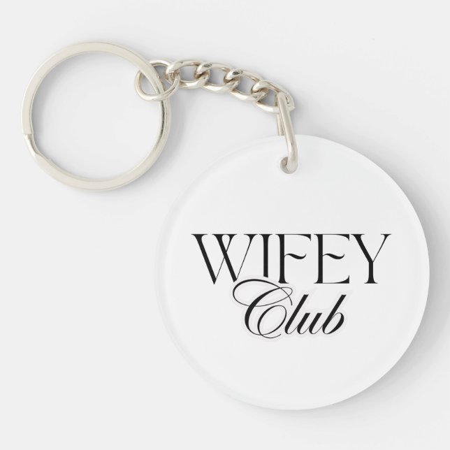 Wifey Club Key Ring (Devant)
