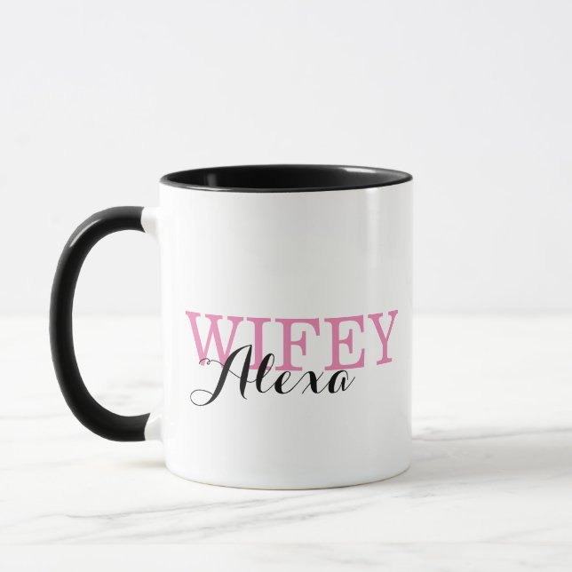 WIFEY CUSTOM GIFT TASSE (Links)