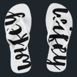 Wifey Flip Flops<br><div class="desc">Perfekt für diese Hochzeit in Urlaubsort oder Flitterwochen! Tragen Sie sich immer wieder um das Haus,  zum Strand,  Pool oder aus dem Einkaufen und Laufen Angebote!</div>