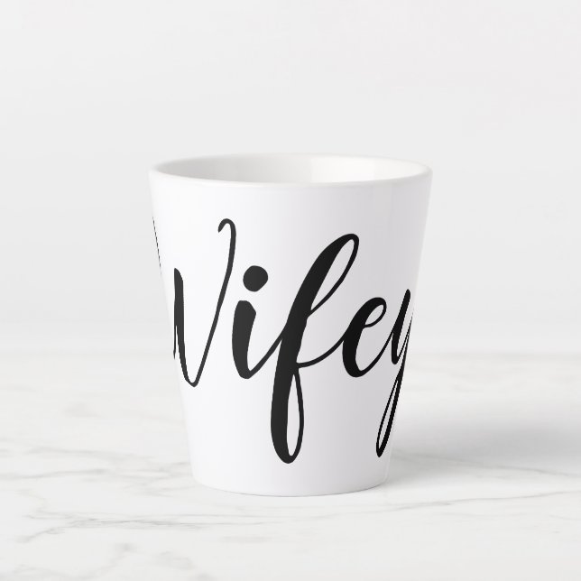 Wifey Milchtasse (Vorderseite)
