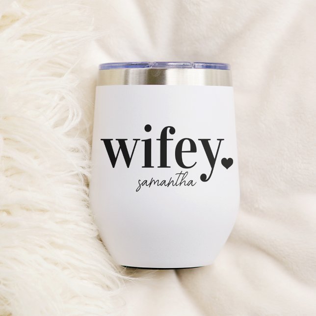 WIFEY | Personalisiert Name Newlyweds (Von Creator hochgeladen)