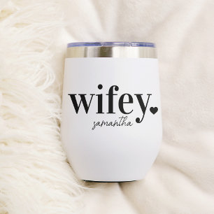 WIFEY Personalisiert Name Newlyweds
