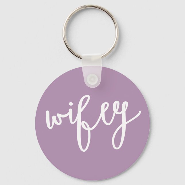 Wifey Schlüsselanhänger (Vorderseite)
