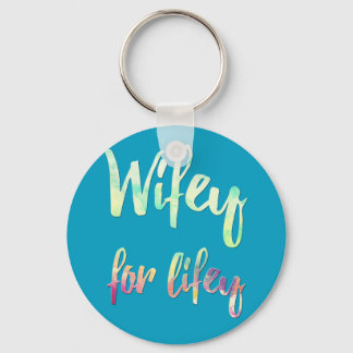 Wifey-Schlüsselanhänger Schlüsselanhänger