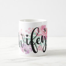 Wifey Tasse, die Brautschalen-Braut Wedding ist,