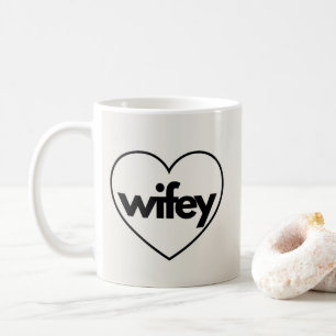 Wifey Tasse Ehefrau Tasse Bride Bachelorette