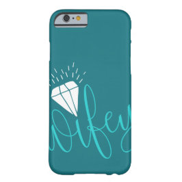 Wifey Turquoise Script & Diamond Case-Mate iPhone Hülle