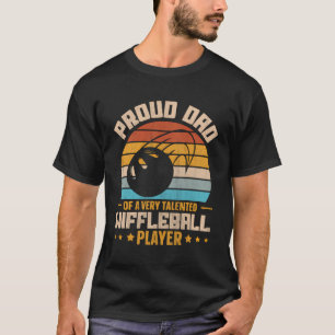Wiffleball Game Design für einen Vater eines Wiffl T-Shirt