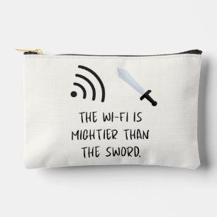 WiFi ist mächtiger als das Schwert Zubehörtasche