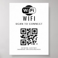 WiFi-Kennwort | QR-Code-Prüfung für die Verbindung