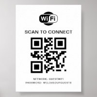 WiFi-Kennwort | QR-Code-Prüfung für die Verbindung