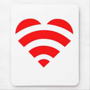 Wifi Liebe Mousepad
