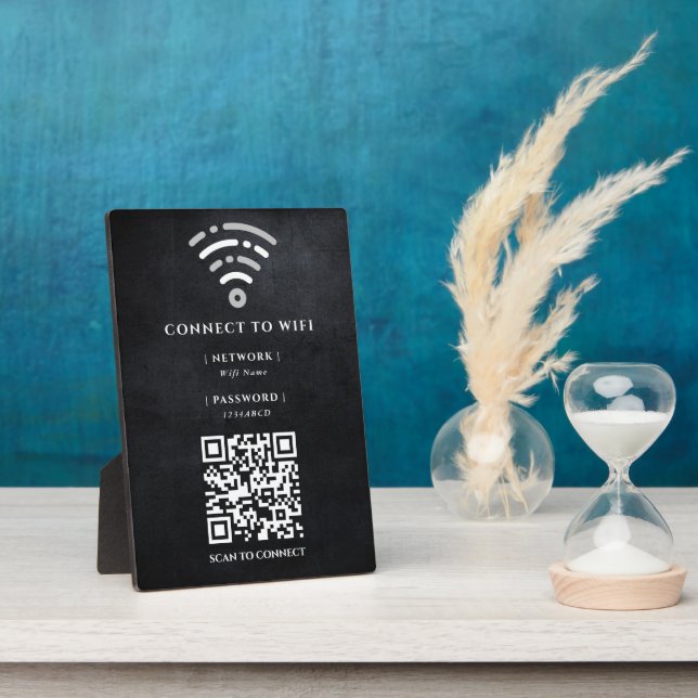 WiFi-Netzwerk | QR Code Internet Scan zum Verbinde Fotoplatte (Seite)