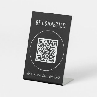 WiFi QR-Code | Airbnb Wi Fi Sockelschild