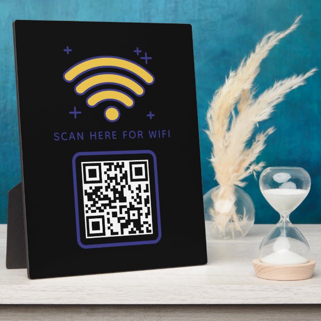 WiFi QR-Code scannen, um selbstklebende Verbindung Fotoplatte (Seite)
