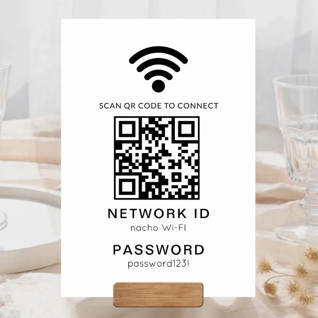 Wifi QR Code Scanner Gast Wifi-Kennwort Tischnummer (Von Creator hochgeladen)