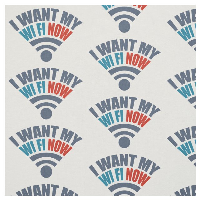 WiFi-Sonderstoff Stoff (Muster)